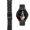 Border Collie On Christmas Florida Wrist Watch-Free Shipping