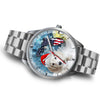 Dachsund Dog On Christmas Florida White Wrist Watch-Free Shipping