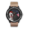 Dalmatian Dog On Christmas Florida Wrist Watch-Free Shipping