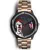 Dalmatian Dog On Christmas Florida Wrist Watch-Free Shipping