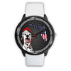 Dalmatian Dog On Christmas Florida Wrist Watch-Free Shipping