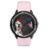 Dalmatian Dog On Christmas Florida Wrist Watch-Free Shipping