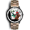 Irish Setter Dog Texas Christmas Special Wrist Watch-Free Shipping