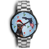 Miniature Pinscher On Christmas Florida Wrist Watch-Free Shipping