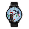 Miniature Pinscher On Christmas Florida Wrist Watch-Free Shipping