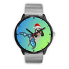 Petit Basset Griffon Vendéen On Christmas Florida Wrist Watch-Free Shipping