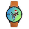 Petit Basset Griffon Vendéen On Christmas Florida Wrist Watch-Free Shipping
