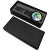 Samoyed Dog On Christmas Florida Black Wrist Watch-Free Shipping