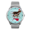 American Water Spaniel California Christmas Special Wrist Watch-Free Shipping