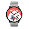 Jack Russell Terrier Texas Christmas Special Wrist Watch-Free Shipping
