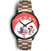 Jack Russell Terrier Texas Christmas Special Wrist Watch-Free Shipping