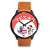 Jack Russell Terrier Texas Christmas Special Wrist Watch-Free Shipping