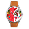 American Shorthair Cat California Christmas Special Wrist Watch-Free Shipping