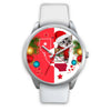 American Shorthair Cat California Christmas Special Wrist Watch-Free Shipping