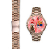 Berger Picard On Christmas Arizona Golden Wrist Watch-Free Shipping
