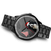 Border Collie On Christmas Alabama Wrist Watch-Free Shipping