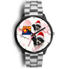 Cute Border Collie On Christmas Arizona Wrist Watch-Free Shipping
