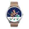 Savannah cat Texas Christmas Special Wrist Watch-Free Shipping