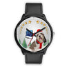 Petit Basset Griffon Vendéen Arizona Christmas Special Wrist Watch