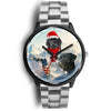 Black Labrador Retriever Florida Christmas Special Wrist Watch