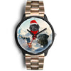 Black Labrador Retriever Florida Christmas Special Wrist Watch