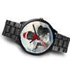 Black Labrador Retriever Florida Christmas Special Wrist Watch