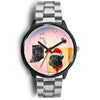 Black Labrador Retriever Indiana Christmas Special Wrist Watch