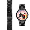 Black Labrador Retriever Indiana Christmas Special Wrist Watch