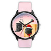 Black Labrador Retriever Indiana Christmas Special Wrist Watch