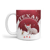 Cute Sphynx Cat Texas Print 360 White Mug