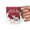 Cute Sphynx Cat Texas Print 360 White Mug
