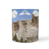 Abyssinian Cat Mount Rushmore Print 360 White Mug