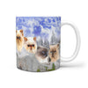 Himalayan Cat On Mount Rushmore Print 360 Mug