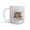 Cat Torn Out Art Print 360 Mug