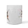 Cat Torn Out Art Print 360 Mug
