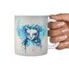 Cat Watercolor Art Print 360 Mug