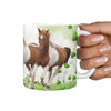 Amazing Horse Print 360 White Mug