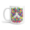 Colorful Cat Vector Print 360 Mug
