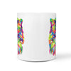 Colorful Cat Vector Print 360 Mug