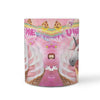 'Creamy' Unicorn Print 360 White Mug