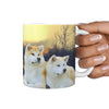 Akita Inu Dog Print 360 Mug
