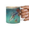 Guppies Fish Print 360 White Mug