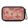 Samoyed Dog Art On Mount Rushmore Print Bluetooth Speaker
