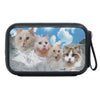 Ragamuffin Cat On Mount Rushmore Print Bluetooth Speaker