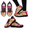 Syrian Hamster Print (Black/White) Running Shoes For Women-Free Shipping-Paww-Printz-Merchandise