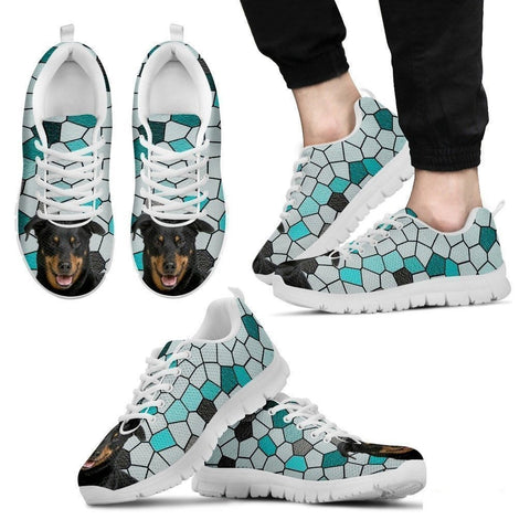 Beauceron Dog Running Shoes For Men-Free Shipping-Paww-Printz-Merchandise