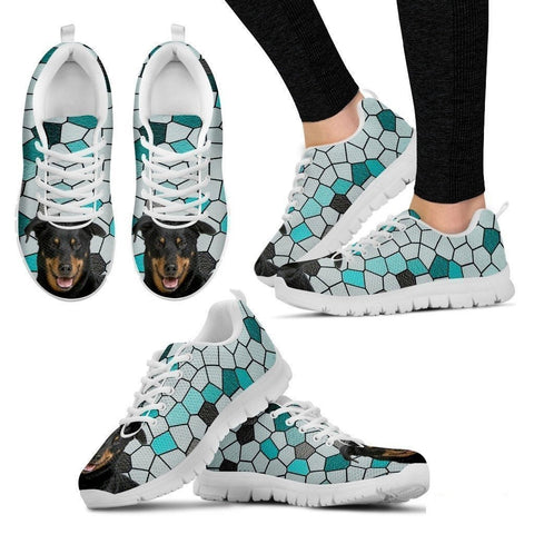Beauceron Dog Running Shoes For Women-Free Shipping-Paww-Printz-Merchandise