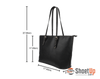 You Can Give Peace A Chance Large-Leather Tote Bag-Free Shipping-Paww-Printz-Merchandise