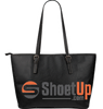 Yorkshire Dog-Large Leather Tote Bag-Free Shipping-Paww-Printz-Merchandise