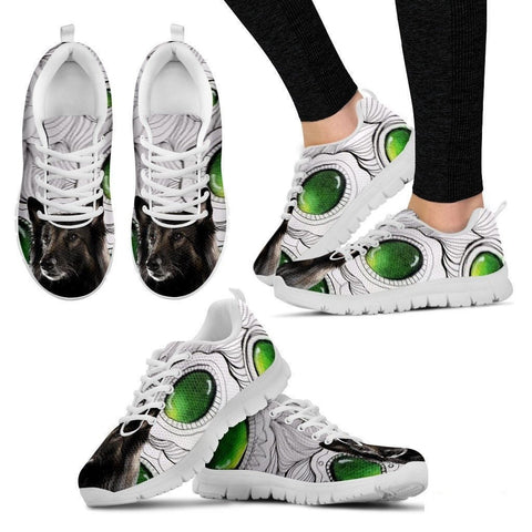 Belgian Tervuren Dog Running Shoes For Women-Free Shipping-Paww-Printz-Merchandise